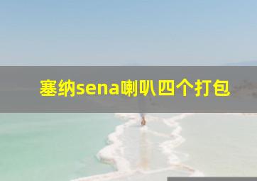 塞纳sena喇叭四个打包