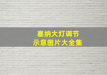 塞纳大灯调节示意图片大全集