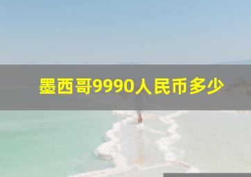 墨西哥9990人民币多少