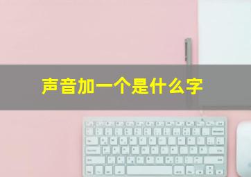 声音加一个是什么字