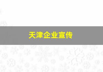 天津企业宣传