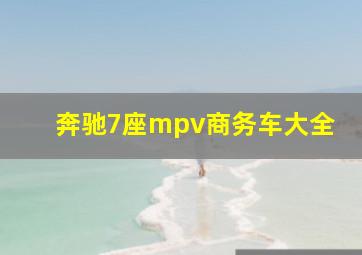 奔驰7座mpv商务车大全