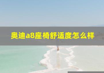 奥迪a8座椅舒适度怎么样