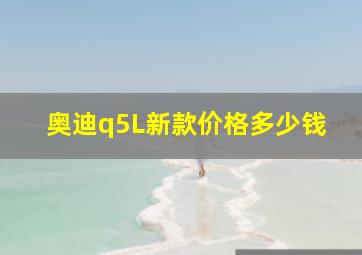 奥迪q5L新款价格多少钱