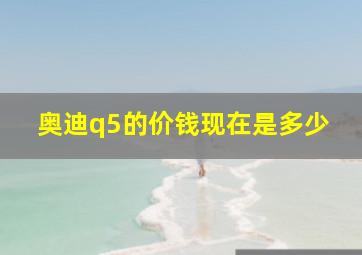 奥迪q5的价钱现在是多少