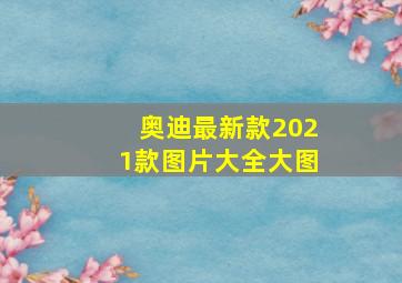 奥迪最新款2021款图片大全大图