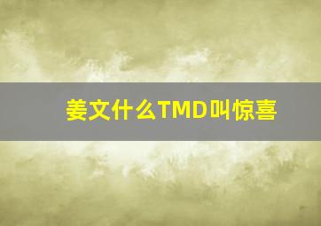 姜文什么TMD叫惊喜