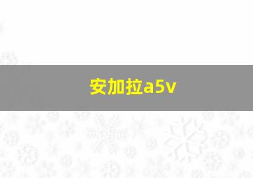 安加拉a5v