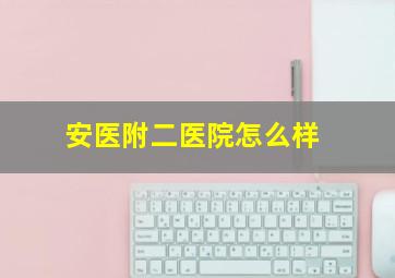 安医附二医院怎么样