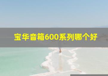 宝华音箱600系列哪个好