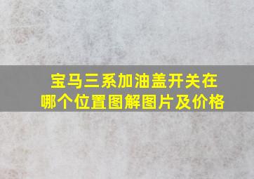 宝马三系加油盖开关在哪个位置图解图片及价格