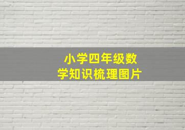 小学四年级数学知识梳理图片