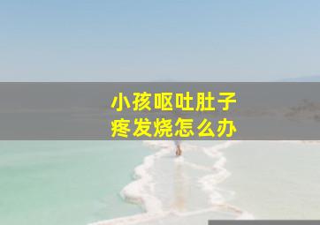 小孩呕吐肚子疼发烧怎么办