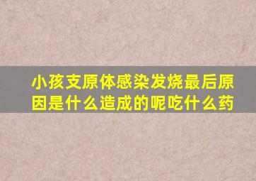 小孩支原体感染发烧最后原因是什么造成的呢吃什么药