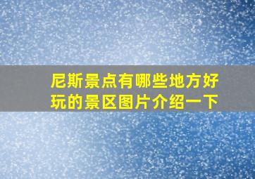 尼斯景点有哪些地方好玩的景区图片介绍一下