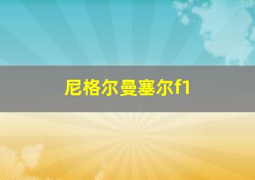 尼格尔曼塞尔f1