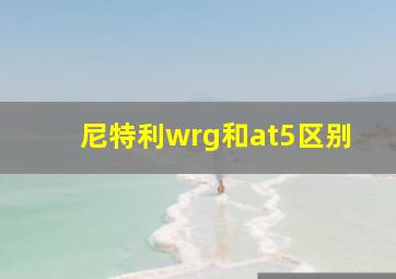 尼特利wrg和at5区别