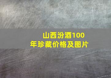 山西汾酒100年珍藏价格及图片