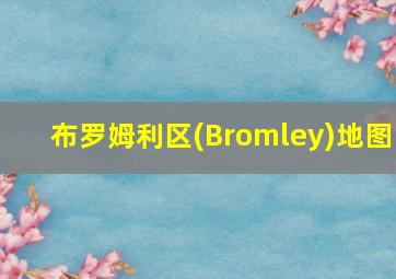 布罗姆利区(Bromley)地图