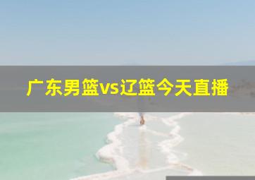 广东男篮vs辽篮今天直播