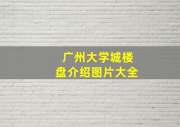 广州大学城楼盘介绍图片大全