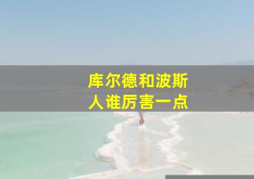 库尔德和波斯人谁厉害一点