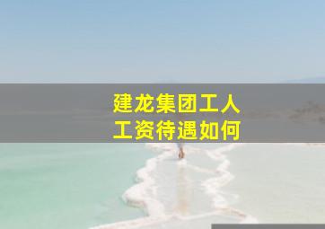 建龙集团工人工资待遇如何