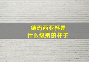 德玛西亚杯是什么级别的杯子