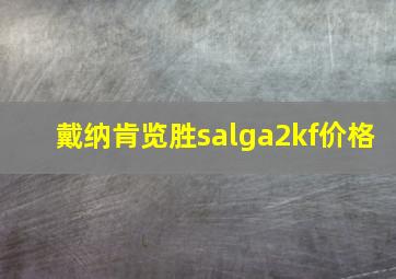 戴纳肯览胜salga2kf价格