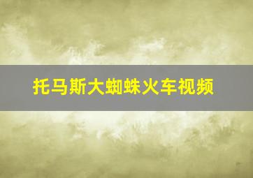 托马斯大蜘蛛火车视频