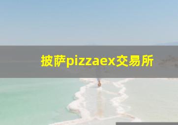 披萨pizzaex交易所