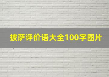 披萨评价语大全100字图片