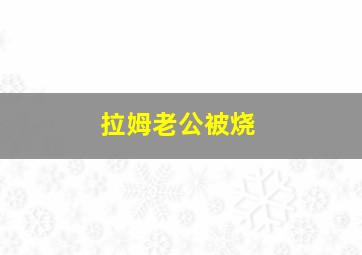 拉姆老公被烧