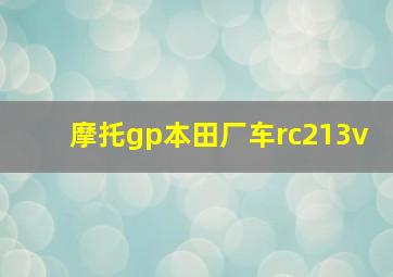 摩托gp本田厂车rc213v