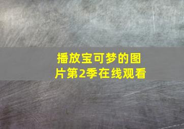 播放宝可梦的图片第2季在线观看