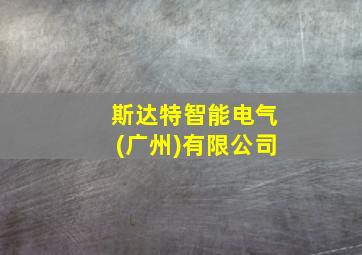 斯达特智能电气(广州)有限公司