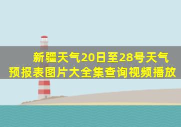 新疆天气20日至28号天气预报表图片大全集查询视频播放