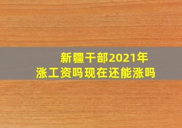 新疆干部2021年涨工资吗现在还能涨吗