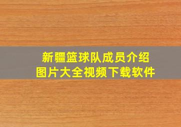 新疆篮球队成员介绍图片大全视频下载软件