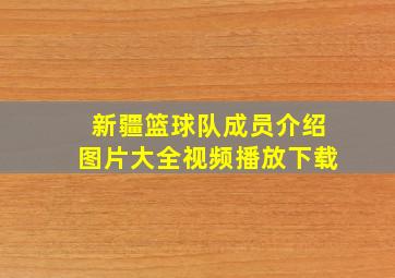 新疆篮球队成员介绍图片大全视频播放下载