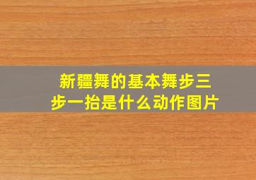 新疆舞的基本舞步三步一抬是什么动作图片