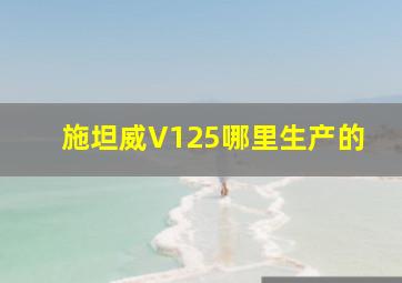 施坦威V125哪里生产的