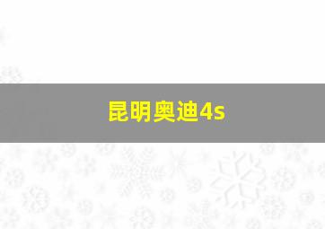 昆明奥迪4s