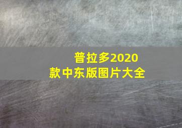 普拉多2020款中东版图片大全