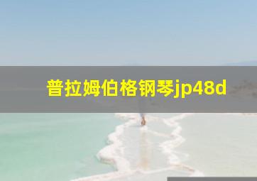 普拉姆伯格钢琴jp48d