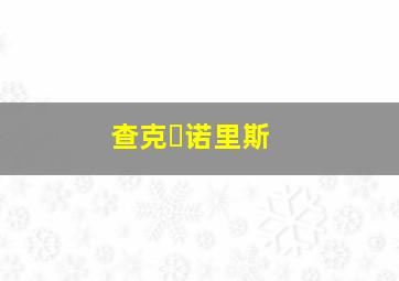 查克・诺里斯