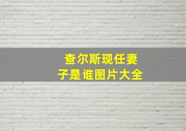 查尔斯现任妻子是谁图片大全