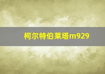 柯尔特伯莱塔m929