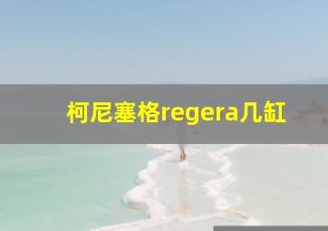 柯尼塞格regera几缸