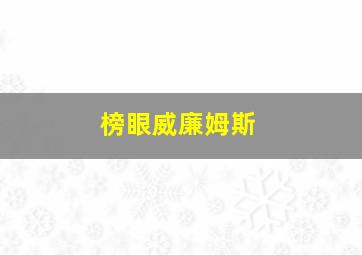 榜眼威廉姆斯